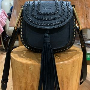 Authentic Chloe Mini Hudson Bag in black